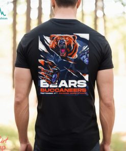 Awesome chicago Bears Vs Buccaneers Sept 17th Raymond James Stadium shirt