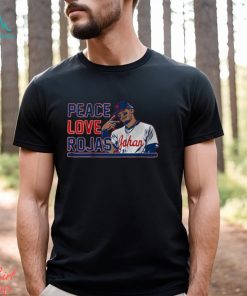 Awesome johan rojas peace love rojas shirt