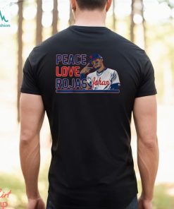 Awesome johan rojas peace love rojas shirt