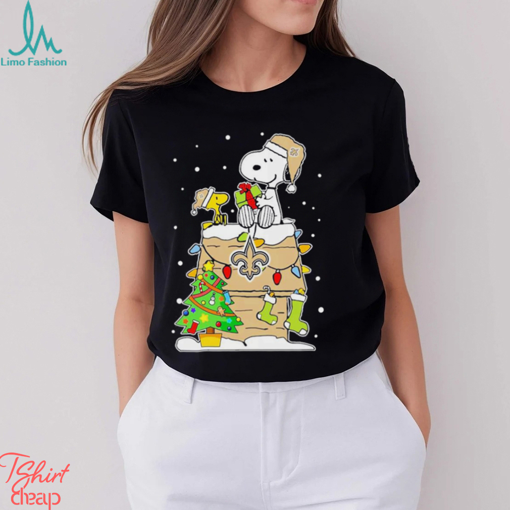 Christmas Snoopy New Orleans Saints Shirt