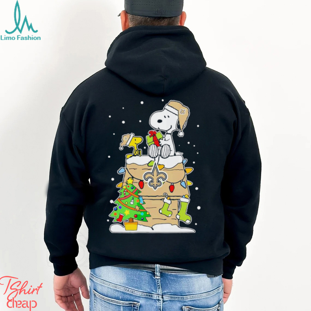 Christmas Snoopy New Orleans Saints Shirt, hoodie, sweater and