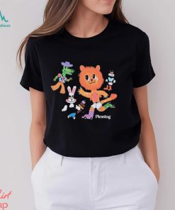 Awesome pleasing the fancy friends character shirt