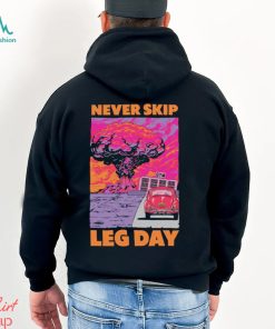 Awesome raskol Never skip leg day shirt