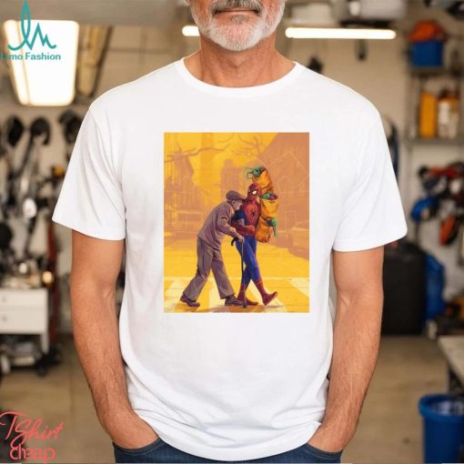 Awesome spider Man and Restoration Games Friendly Neighborhood shirt