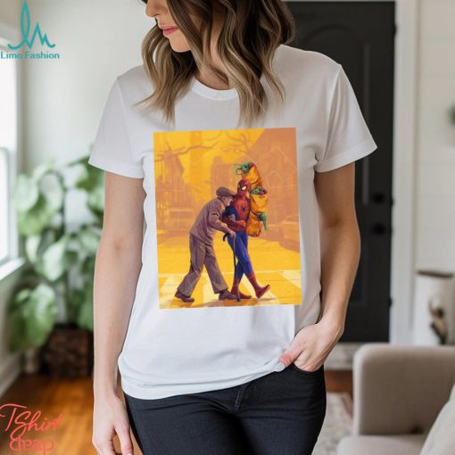 Awesome spider Man and Restoration Games Friendly Neighborhood shirt