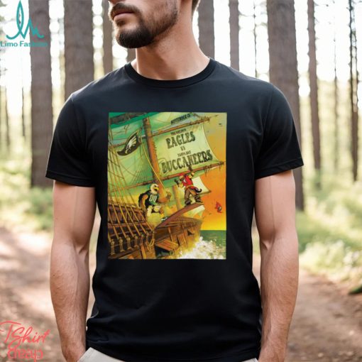Awesome tampa Bay Buccaneers Vs Philadelphia Eagles Tampa Florida Sept 25 2023 T Shirt