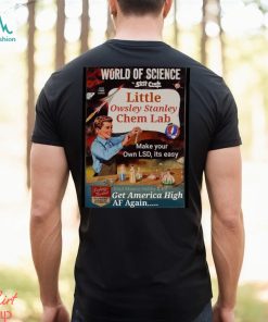 Awesome world of Science Little Owsley Stanley Cham Lab shirt