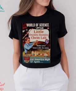 Awesome world of Science Little Owsley Stanley Cham Lab shirt