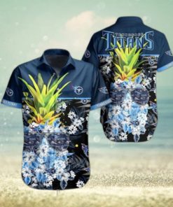 BEST Tennessee Titans NFL Tropical Pattern Pineapple Design Hawaiian Shirt New Trending For Men Women Hot Trend 2023