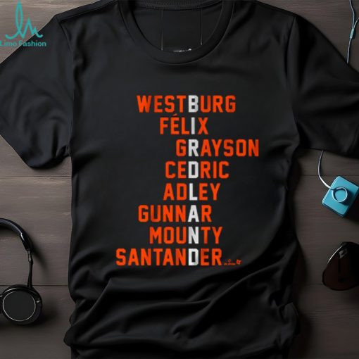 BIRDLAND NAMES SHIRT
