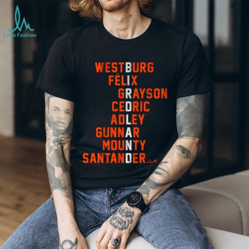 BIRDLAND NAMES SHIRT