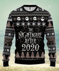 B&W Nightmare Before 2021 Ugly Christmas Sweater Amazing Gift Men And Women Christmas Gift