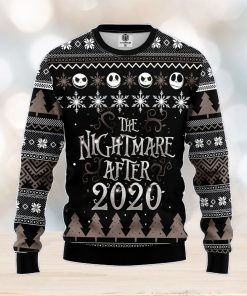 B&W Nightmare Before 2021 Ugly Christmas Sweater Amazing Gift Men And Women Christmas Gift