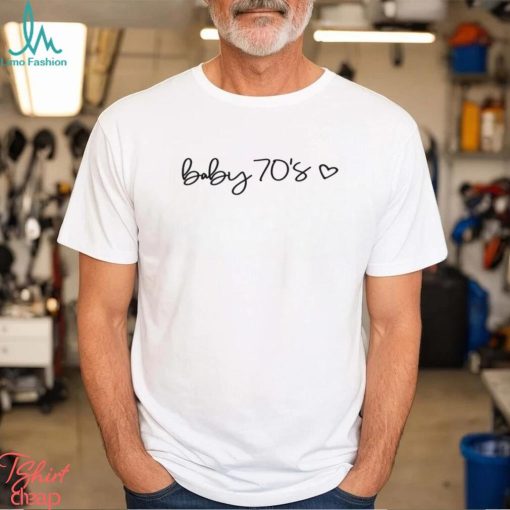 Baby 70’S Shirt 50Th Birthday Tee Fifty Af T Shirt Unisex