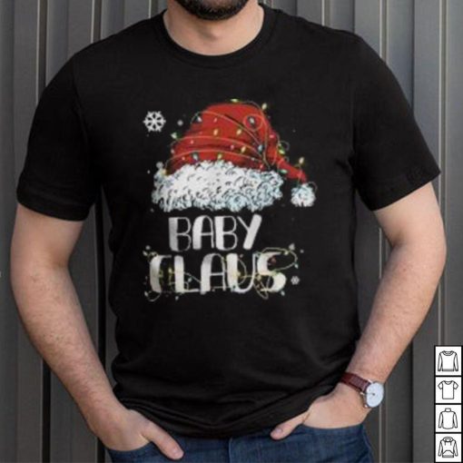 Baby Claus Christmas Santa Hat Matching Famiy Pajamas Group T shirt