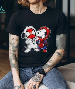 Baby Snoopy And Spiderman T shirt Hoodie Sweater