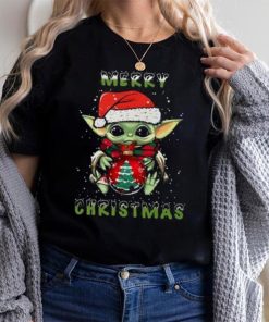 Baby Yoda Merry Christmas T Shirt