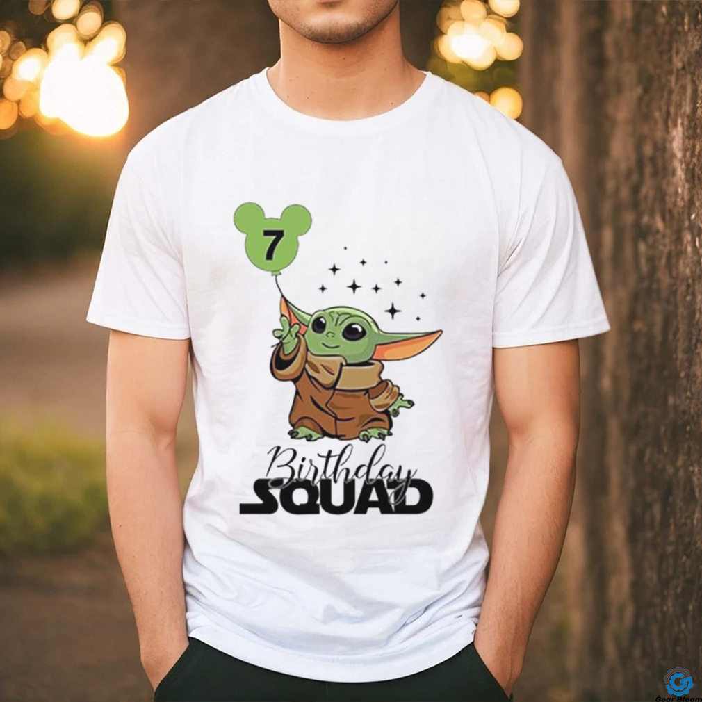Baby Yoda Star Wars Birthday Shirt - Limotees