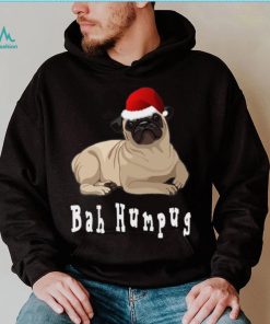 Bah Humbug Christmas Pug T Shirt