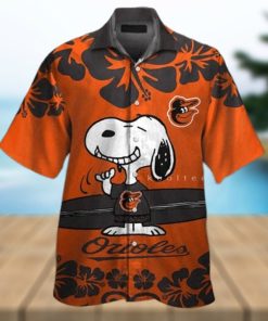 Baltimore Orioles Baseball Snoopy Hawaiian Shirt – Orioles Hawaiian Shirt