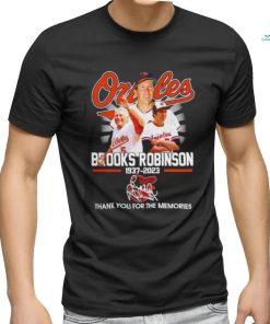 Baltimore Orioles Brooks Robinson 1937 2023 thank you for the memories shirt