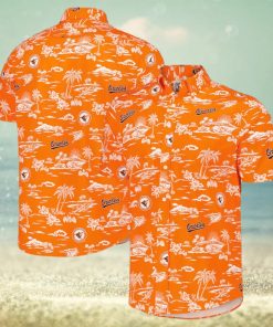 Baltimore Orioles Button Down Baseball Hawaiian Shirt – Orioles Hawaiian Shirt