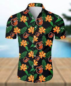 Baltimore Orioles Cute Flower Hawaiian Shirt – Orioles Aloha Shirt