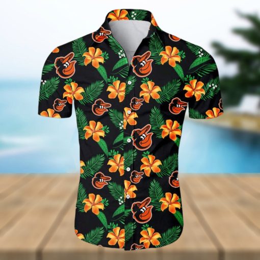 Baltimore Orioles Cute Flower Hawaiian Shirt – Orioles Aloha Shirt