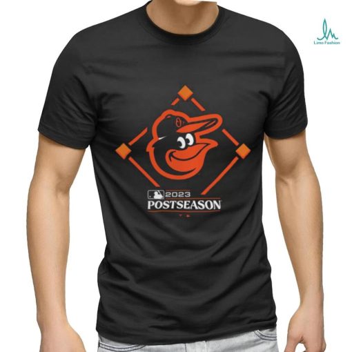 Baltimore Orioles Fanatics Branded Black 2023 Postseason Around The Horn Shirt