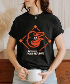Baltimore Orioles Fanatics Branded Black 2023 Postseason Around The Horn Shirt