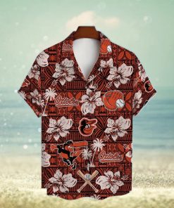 Baltimore Orioles Hibiscus Pattern Vintage Hawaiian Shirt – Orioles Hawaiian Shirt