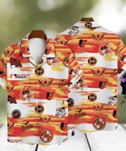 Baltimore Orioles Major League Baseball 3D Print Tropiacal Hawaiian Shirt For Fans