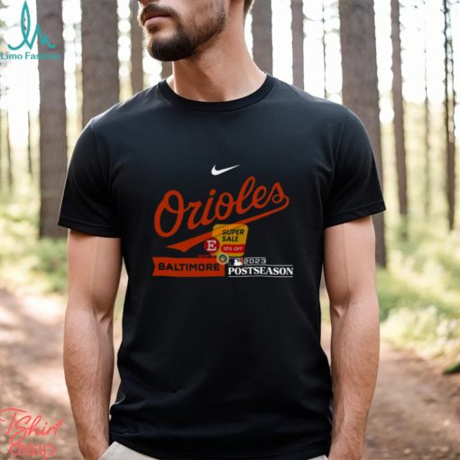 Baltimore Orioles Nike 2023 Postseason shirt