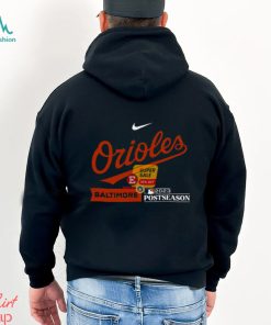 Baltimore Orioles Nike 2023 Postseason shirt