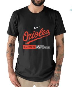 Baltimore Orioles Nike Black 2023 Postseason Authentic Collection Dugout Pullover Shirt