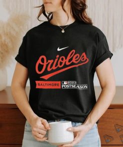 Baltimore Orioles Nike Black 2023 Postseason Authentic Collection Dugout Pullover Shirt