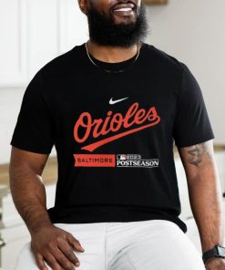 Baltimore Orioles Nike Black 2023 Postseason Authentic Collection Dugout Pullover Shirt