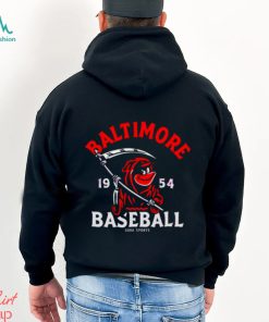 Baltimore Orioles Reaper baseball 1954 shirt