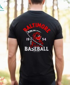 Baltimore Orioles Reaper baseball 1954 shirt