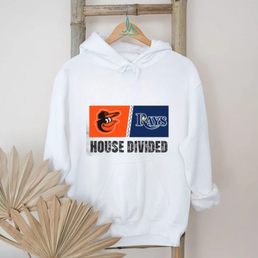 Baltimore Orioles vs Tampa Bay Rays House Divided Shirt