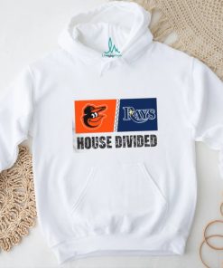 Baltimore Orioles vs Tampa Bay Rays House Divided Shirt