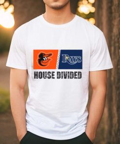 Baltimore Orioles vs Tampa Bay Rays House Divided Shirt