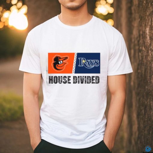 Baltimore Orioles vs Tampa Bay Rays House Divided Shirt