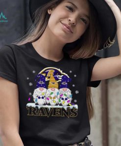 Baltimore Ravens Football Gnomes Christmas 2023 shirt
