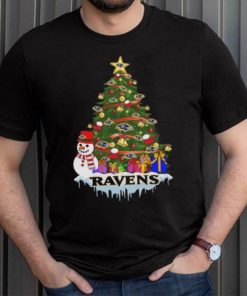 Baltimore Ravens Merry Christmas NFL Football Sports T Shirt