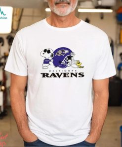 Baltimore Ravens Snoopy And Woodstock helmet 2023 T shirt