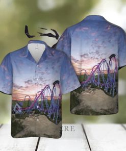 Banshee Roller Coaster Hawaiian Shirt