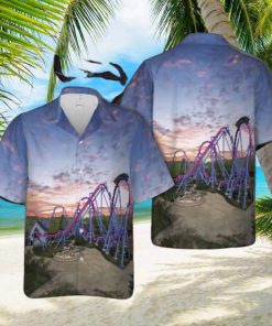 Banshee Roller Coaster Hawaiian Shirt