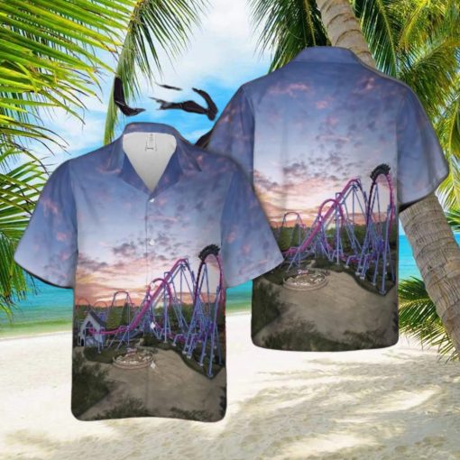 Banshee Roller Coaster Hawaiian Shirt