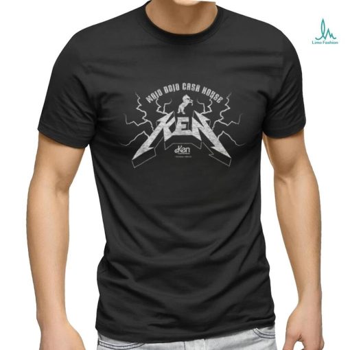 Barbie The Movie   Country Metal Ken Logo T Shirt